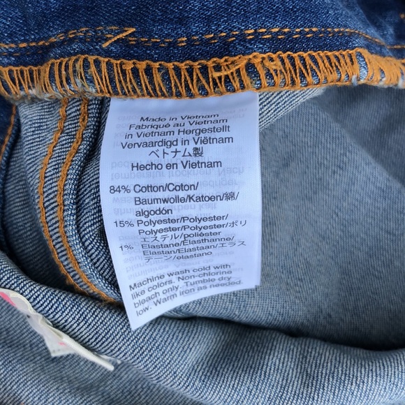 J.crew crew cuts (girls) size 16 denim overalls - Picture 3 of 3